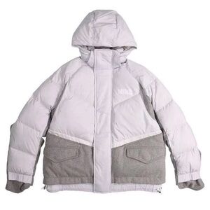 Nike x Sacai NRG 800 Hooded Parka ~ Platinum White #CT3269